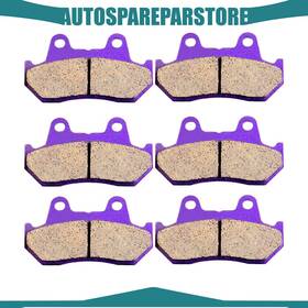Aus991259s01 Autosparepartstore Front Rear Carbon Fiber Brake Pads Fits Hodna Goldwing 1200 Gl1200i Interstate