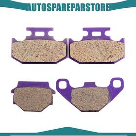 Aus991276s01 Autosparepartstore Front And Rear Carbon Fiber Brake Pads Fits 1989 1990 1991 1992 Kawasaki Kdx 200