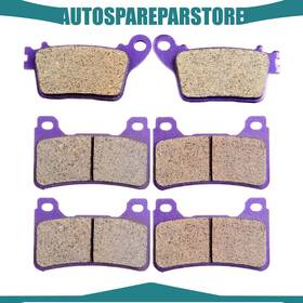 Aus991292s01 Autosparepartstore F R Carbon Fiber Brake Pads Fits Honda Cbr1000rr 2006-2011 Cbr600rr 2007-2011