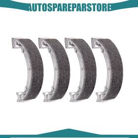 Aus991748s01 Autosparepartstore 2 Pairs Fits 1988-2002 Kawasaki Klf220a Bayou 220 Front Brake Shoes Replacement