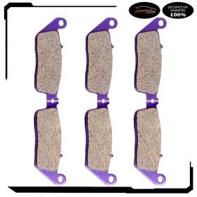 D991281oor Autoutdoor Front Rear Carbon Fiber Brake Pads For Triumph Thunderbird Sport Tiger 955cc