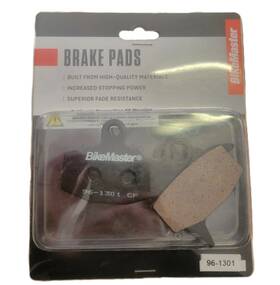 96-1301 Bikemaster Standard Front Black Brake Pads Kawasaki Klr650