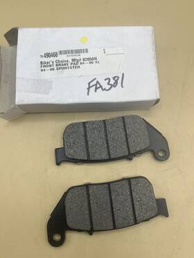 Tr490468 Bikers Choice 82050n Nos-bikers Disc Brake Pads For Harley Davidson Fa381