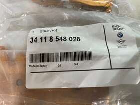 34118548028 Bmw Original Set Brake Pads Front For R 1200 1250 Rs Gs Rt Lc S10