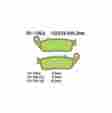 Fa142hh Brake Ebc Cb1000f Vfr750f St1100 Pads Gl1500 Valkyrie Pc800 Rf600 Gsf600