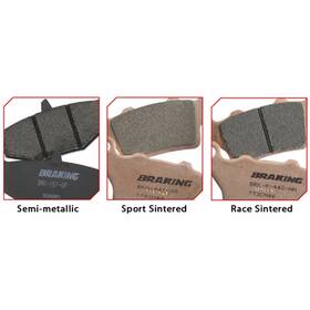 700sm1 Braking Brake Pad Set Semi-metallic