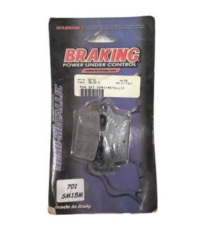Braking 701-sm15m Semi-metallic Front Brake Pads 2003-2006 Honda Cbr600rr 701 Sm15m