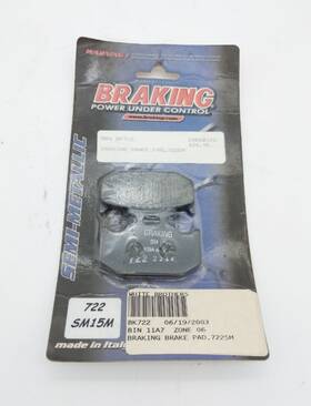722-sm15m Braking 2003-2007 Honda Kawasaki Suzuki Yamaha Semi-metallic Front Brake Pads