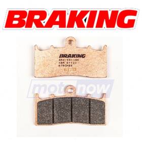 0s81 Braking Mn/0s81 Front Cm55 Sintered Sport Brake Pads For 2001-2004 Bmw R1150rs - Jc