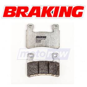 Cm66 Braking Mn/16mv Front High Friction Carbon Brake Pads For 2013-2017 Kawasaki Gj