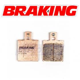Cm56 Braking Mn/44j4 Rear Sintered Metal Pads For 2001-2002 Ducati Monster S4 - Sa
