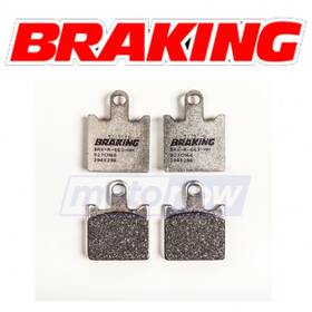 Cm66 Braking Mn/ay4n Front High Friction Carbon Brake Pads For 2013-2017 Kawasaki Sn