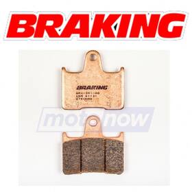 Cm56 Braking Mn/te7w Rear Sintered Metal Pads For 2001-2006 Suzuki Gsx-r1000 - Brake Tc