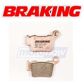 Braking Mn/xh9r Rear Cm44 Sintered Metal Pad For 2006-2016 Ktm 250 Xc - Brake Tr