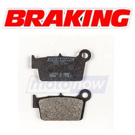 Braking Mn/yqz9 Rear Sm1 Semi Metallic Pads For 2009-2010 Aprilia Mxv 450 - Brake Jb
