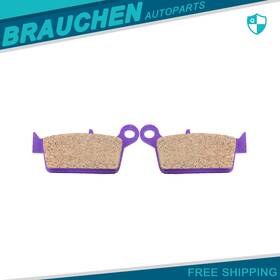 Br052405au01 Brau Rear For Honda 94-98 Cr125r 1991-1996 Xr250l Fa131 Carbon Fiber Brake Pads Kit