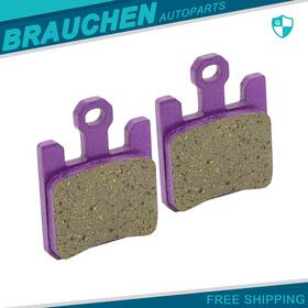 Br052411au01 Brau Front For Kawasaki Ninja Zx 6r 636 2003-06 Zx10r 2004-07 Fa369 4 Brake Pads Kit