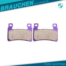Br052424au01 Brau Front For Honda Cbr 600 F4i 2001 2002 2003-2006 Carbon Fiber Brake Pads Kit