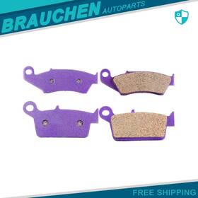 Brau Br991239au01 Front And Rear Carbon Fiber Brake Pads For 2000-2009 Gas Ec250 Fa131 Fa185