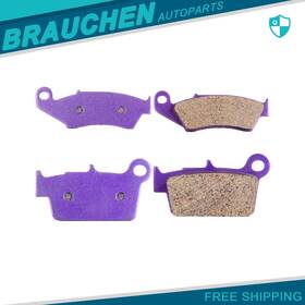 Brau Br991242au01 Front And Rear For 2005 06 07 08 09-19 Rm-z 450 K/l Carbon Fiber Brake Pads Kit