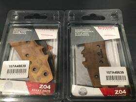 107a48639 Brembo Z04 Brake Pads Front Ducati Aprilia Mv Kawasaki Suzuki New P/n