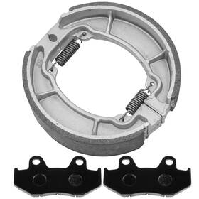 Fl4266bs116hy Caltric For Honda Xl600r 1983 1984 1985 1986 1987 Front Brake Pads And Rear Shoes