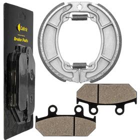 Fl4268bs116hy Caltric For Honda Nx650 Nx 650 1988 1989 Front Brake Pads And Rear Shoes