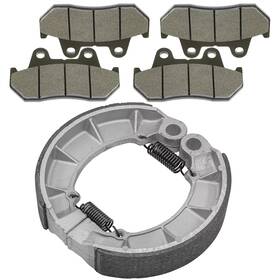 Fl4467bs122hy Caltric For Honda Cb700sc Nighthawk S 1984 1985 86 Front Brake Pads Rear Shoes