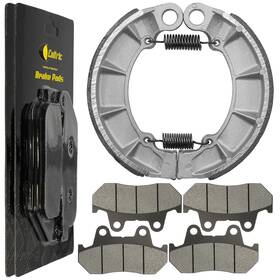 Fl4471bs122hy Caltric For Honda Vt800c Shadow 800 1988 Front Brake Pads And Rear Shoes