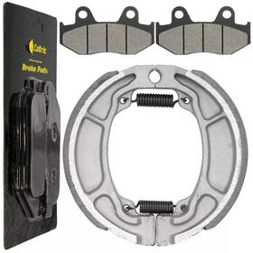 Fl4758bs134hy Caltric Front And Rear Brake Pads Shoes For Honda Ses125 Dylan 125 2002 2003 04 05 06 07