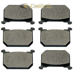 Fl6735mp225hy Caltric Front And Rear Brake Pads For Kawasaki Kz1000 Csr Ltd Series Replica Sports 81-83