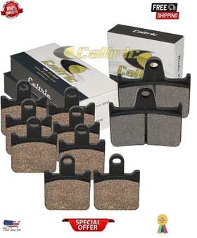 Fl7209mp242hy Caltric Front And Rear Brake Pads For Kawasaki Zg1400 Concours 14 Gtr Abs 2010-2019