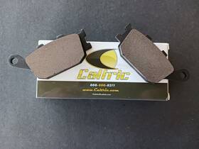 Mp-161 Caltric Rear Brake Pads Mp161 Replaces Motorcycle Honda Kawasaki Suzuki