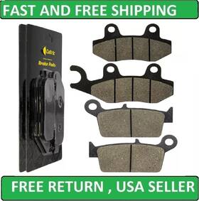 Mp104aa2002 Caltric Front Rear Brake Pads For Kawasaki Klx250 Klx250s Klx250sf 2009 2010 11 12 2013