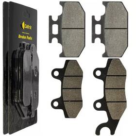Mp104aa2015 Caltric Front Rear Brake Pads For Yamaha Yz250 Competition 1990-1997