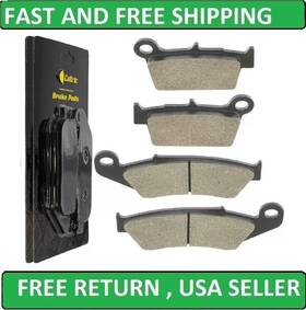 Mp118aa2004 Caltric Front And Rear Brake Pads For Yamaha Wr250f 2003 2004 2005 2006-2016