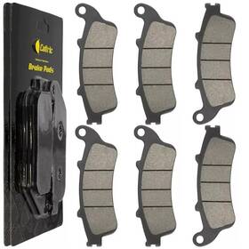 Mp122aa2009 Caltric Brake Pads For Honda Vfr800 Vfr 800 Fi Interceptor 1988-1999 Front Rear Brakes