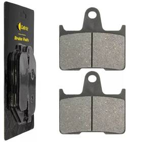 Mp124aa1002 Caltric Rear Brake Pads For Kawasaki Concours 14 Zg1400 Abs 2008-2019 / 43082-0055