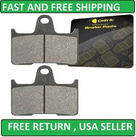 Mp124aa1003 Caltric Rear Brake Pads For Kawasaki Ninja Zx-14 Zx14 Zx1400 Zx-14r Abs 2006-2019