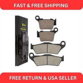 Mp125aa2007 Caltric Front Rear Brake Pads For Ktm 500 Exc500 Xc-w500 2012-2016 / Xc-f505 2009-2016