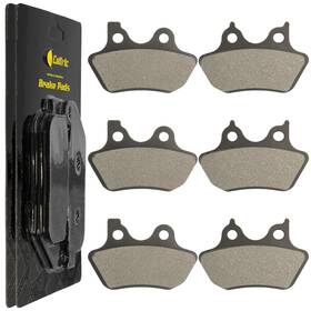 Mp136aa2008 Caltric Front Rear Brake Pads For Harley Davidson Flhxi 1584 Street Glide 2006 2007 Mp136aa2008 Caltric Front Rear Brake Pads For Harley Davidson Flhxi 1584 Street Glide 2006 2007