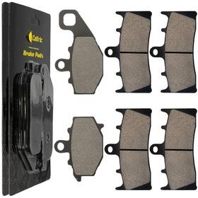 Mp138aa2023 Caltric Front And Rear Brake Pads For Kawasaki Zx600 Ninja Zx6r Zx-6r 1998-2002