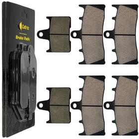 Mp138aa2025 Caltric Front And Rear Brake Pads For Suzuki Gsx-r1000 Gsxr1000 2001 2002