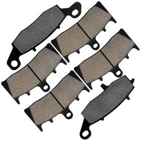 Mp138aa2027 Caltric Front And Rear Brake Pads For Kawasaki Vulcan 1500 Vn1500 Mean Streak 2002 2003