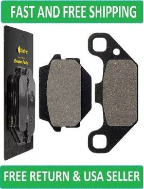 Mp141aa1001 Caltric Rear Brake Pads For Kawasaki Ninja 500 500r Ex500d Ex 500d 1994-2009