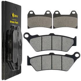 Mp142aa2018 Caltric Front And Rear Brake Pads For Moto-guzzi California Stone 1100 2002-2006