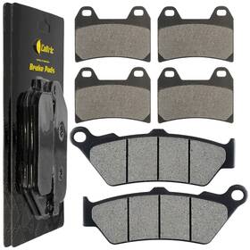 Mp142aa2019 Caltric Front And Rear Brake Pads For Moto-guzzi California Ev 1100 2002-2006 Mp142aa2019 Caltric Front And Rear Brake Pads For Moto-guzzi California Ev 1100 2002-2006