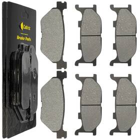 Mp143aa2008 Caltric Front Rear Brake Pads For Yamaha Xvs1300 V-star 1300 Tourer Deluxe 2007-2017