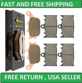 Mp144aa2050 Caltric Front And Rear Brake Pads For Suzuki Sv1000 Sv1000s 2003 2004 2005 2006 2007