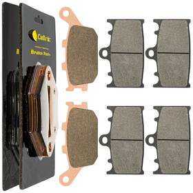 Mp144aa2055 Caltric Front And Rear Brake Pads For Suzuki Gsf650 Naked Bandit 650 2007 2008 2009